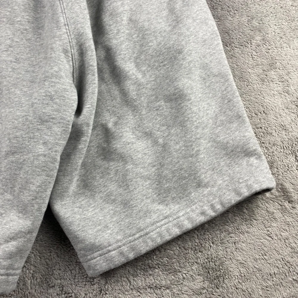 Adidas Originals Essential Trefoil Shorts Zip Pockets Mens Small Gray Fleece